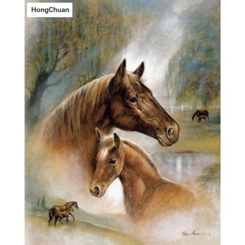 Pony mural fast delivery 5D DIY square/round diamond embroidery mosaic diamond painting home decoration cross stitch gifts