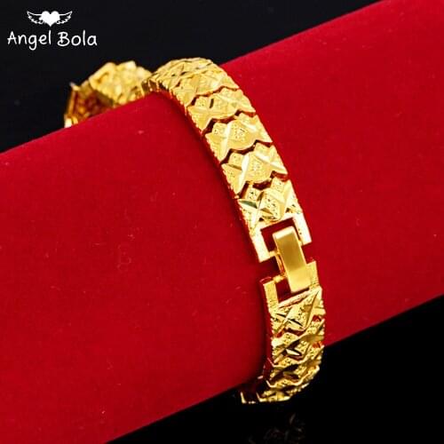 Luxury Fashion Gold Women Charm Lucky Watch Chain Will Not Fade Islamic Muslim Exquisite Trend Girl Gift Bracelet Wholesale