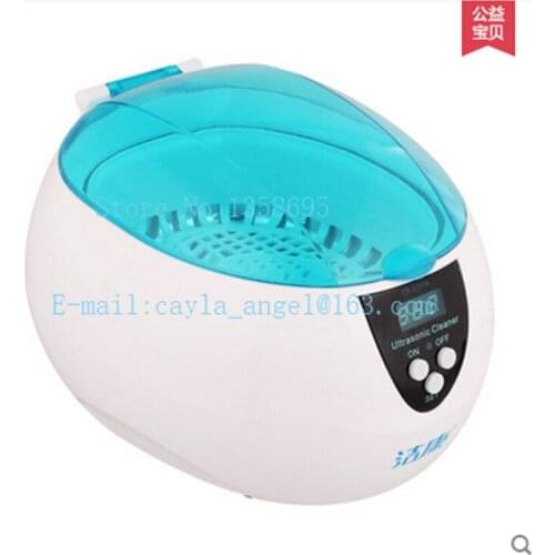 Jewellery making 0.75L CE-5200A Mini Digital Jewelry Dental Ultrasonic Cleaner for Teeth Watch Jewelry Polishing and Cleaning