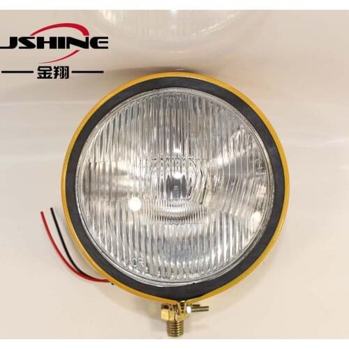 Universal 6Inch Round Work Lamp Heavy Machine Working Light