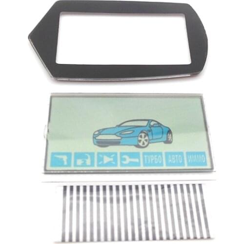 A61 LCD display flexible cable+ LCD keychain Glass for Starline A61 lcd remote controller A61 display with Zebra Stripes