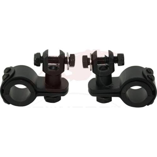 25mm-32mm 1.25 inch Engine Guard Frame Highway Foot Pegs Mounting Kit For Harley Honda Kawasaki Yamaha ATV UTV Scooter