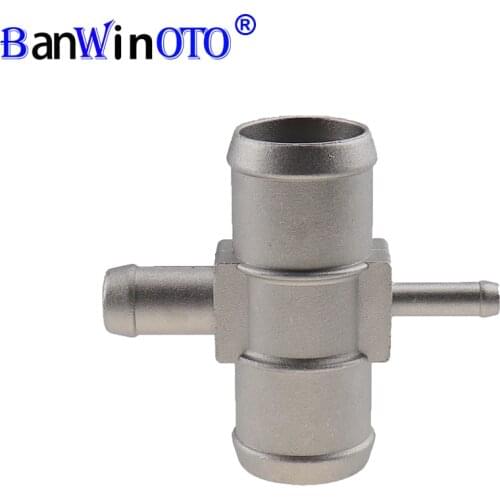 Aluminum 1K0 121 087E Coolant Flange Hose 3 Way Splitter Connector 1K0121087E For Audi A3 For Golf/Variant/4Motion 2004-2014