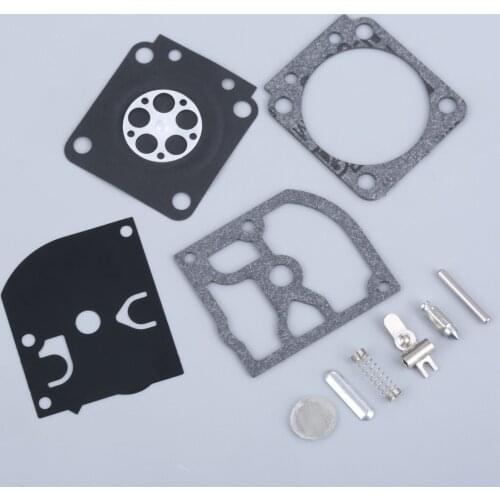 Chainsaw RB-129 Carburetor Carb Repair Rebuild Kit Fit for ZAMA RB-129 C1M-W26 A-C SERIES CARBS TRIMMER CHAINSAWS PARTS Engine