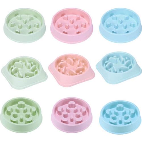More Style Dog Bowl Anti Choke Dog Feeding Food Bowls Puppy Slow Eating Dog Bowls Feeder Dish Pet Bowl Pet Supplies