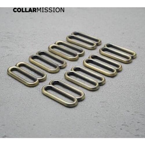 DIY dog collar For 30mm adjustable buckle loop for DIY Strap bag belt accessory durable and strong slider bronze BZK30QT