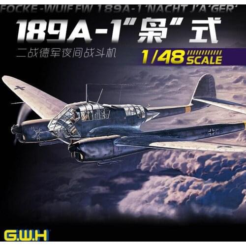 Great Wall Hobby L4801 1/48 WWII German Fw 189A-1 Night Fighter - Scale Model Kit