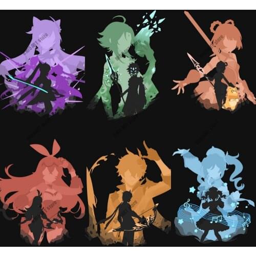 Canvas Painting Wall Art Genshin Impact Anime Posters and Prints Room Decor Pictures for Wall Decor Living Home Decoration