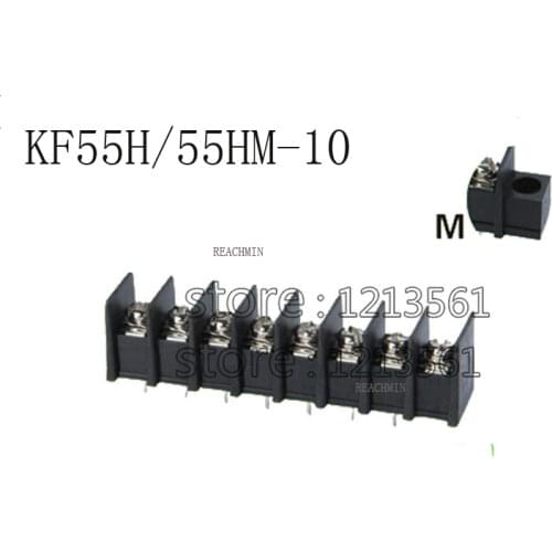 KF55H/55HM-10mm Barrier Terminal Blocks pitch 10mm Brass Connector 300V 30A