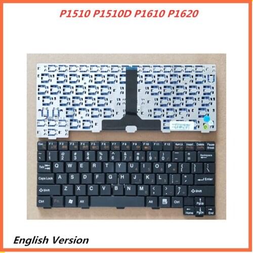 Laptop English Keyboard For Fujitsu Lifebook P1510 P1510D P1610 P1620 notebook Replacement layout Keyboard