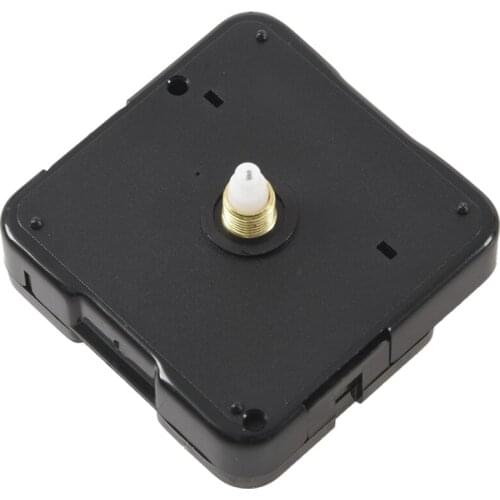 Quartz Clock Movement Mechanism DIY Repair Parts Black + Hands