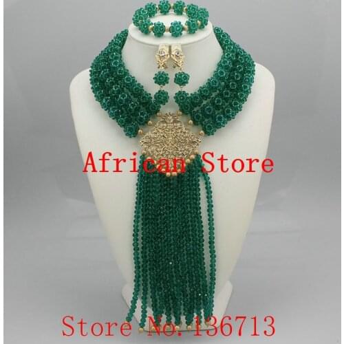 Fashion New Dubai Jewelry Set Bridal Jewelry Sets Statement Necklace African Beads Jewelry Set Free Shipping BS305-5