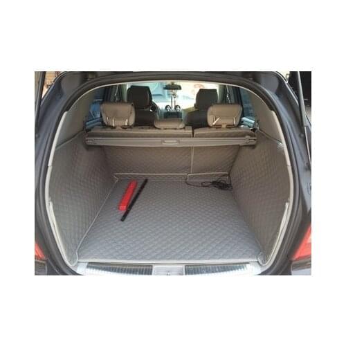 Newly mats! Special trunk mats for Mercedes Benz ML 500 W164 2011-2006 durable cargo liner boot carpets for ML500,Free shipping