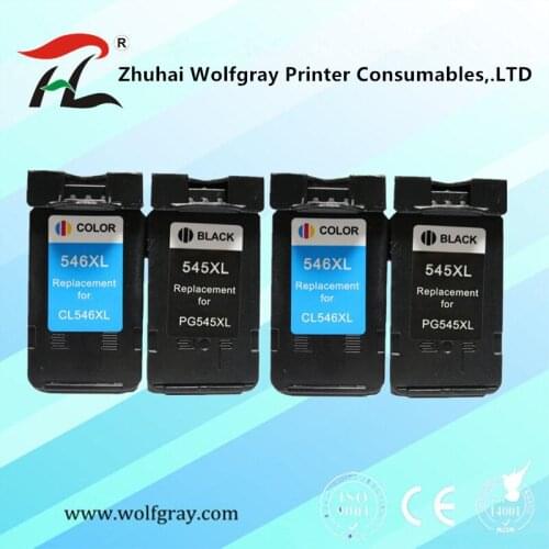 PG545 CL546 Cartridge for Canon PG 545 CL 546 PG-545 Ink Cartridge for Pixma IP2850 MX495 MG2950 MG2550 MG2450 Printer