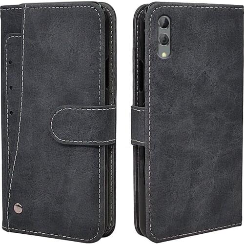 Luxury Vintage Case For Xiaomi Black Shark 2 3 Pro Case Flip Leather Silicone Wallet Business Cover TPU With Card Holder