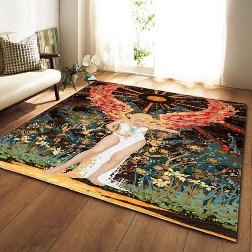 Modern Art Retro pattern Carpets for Living Room Bedroom Area Rug Home decor Soft Rugs and Carpet Study Room Antiskid Floor Mats