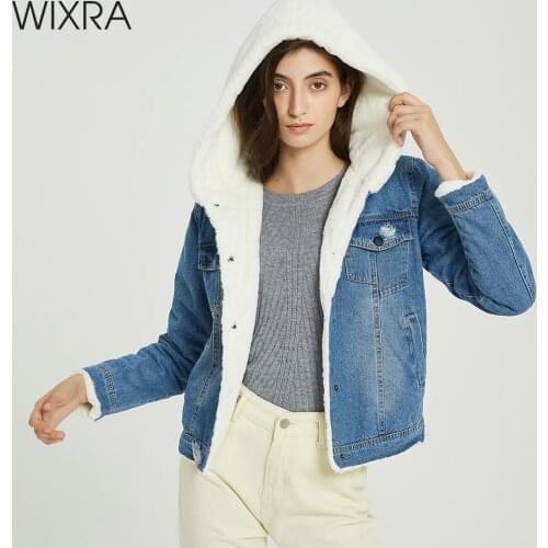 Женские куртки с капюшоном Wixra China At AliExpress