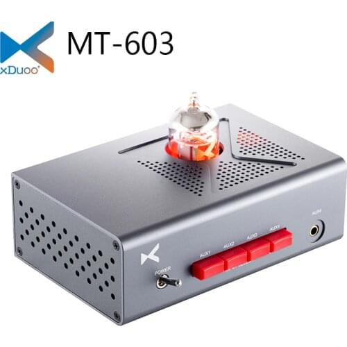 XDUOO MT-603 Multiple Pre-Amp 4 Audio Input, One Audio Output 12AU7 Tube Amplifier