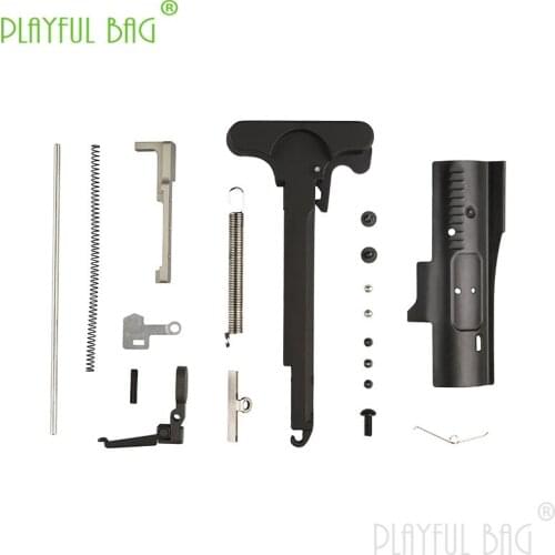 Outdoor sports fun toys JiQu air-hanging kit machine HK416 BD556 TTM decoration modified dust-proof sheet water bullet QD93