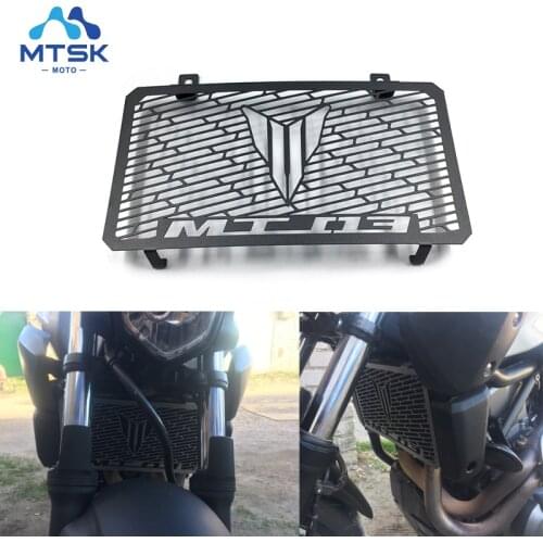 Motorcycle Parts For Yamaha MT03 2006 2007 2008 2009 2010 2011 2012 660 CC Radiator Grille Grill Guard Cover Protector