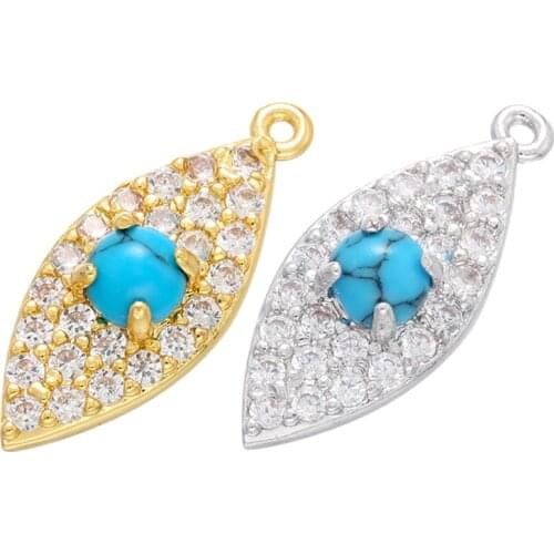 ZHUKOU 2021 NEW gold/silver color fish earrings charms small pendants for women DIY handmade Jewelry making accessories VD885