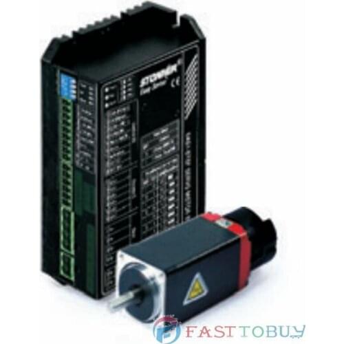 2Phase,57mm,NEMA23,0.64NM China Closed-Loop Stepper Motor with Drive and 10000P/R Encoder 20~70VDC 3A 57EMA-HC+57EDA-H Kits