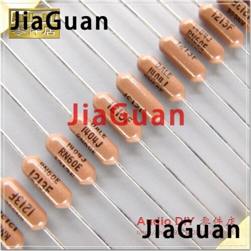 20PCS VISHAY DALE CMF60 0.5W 121K 1% Axial Resistance RN60E 1/2w 25ppm Instead 120K cmf-60 military regulations metal resistor