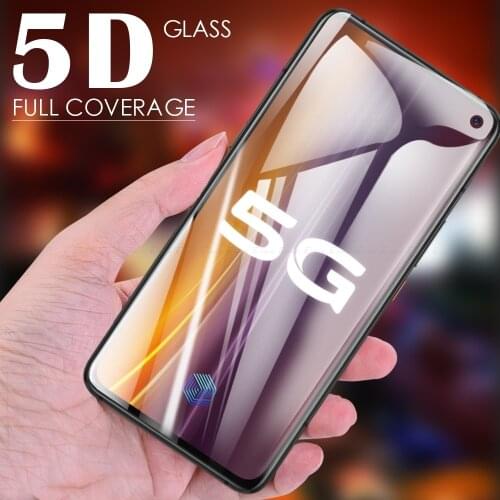 9H Full Cover 5D Curved Surface Coverage Tempered Glass Screen Protector For vivo iQOO Neo3 U1 Z1 3 5 Pro Protective Film