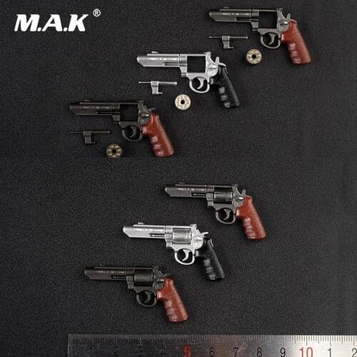 AS041 6 Styles 1:6 Solider Figure Scene Accessories M&P Revolver Gun Weapon Model for 12 inches Solider Action Figure