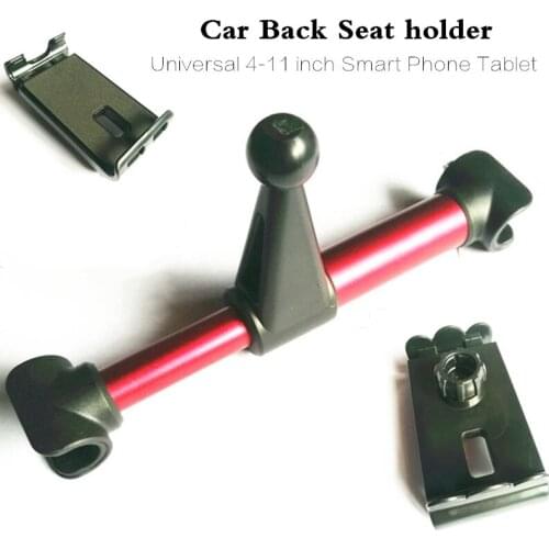 Car Back Seat holder Alloy Universal 4 to11inch Smart Phone Tablet stand Bracket Mount For mobile ipad samsung huawei xiaomi