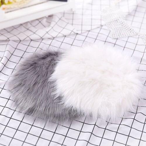 White,Gray 30CM Carpet For Living Room Soft Artificial Sheepskin Rug Chair Cover Artificial Wool Warm Hairy Carpet Home Decor