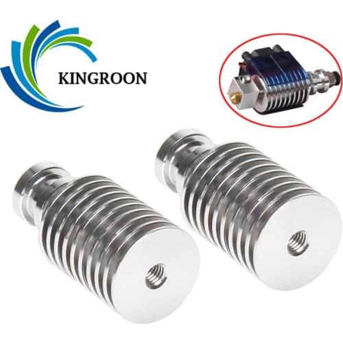 KINGROON E3D V5 V6 Heat Sink Extruder Radiator Hotend Remote Bowden Direct Short Pipe For 1.75mm 3mm Feeding 3D Printer Parts