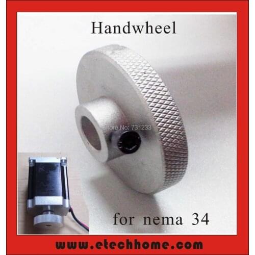 Quality Handwheel Inner Diameter 14mm for NEMA 34 frame 86mm Stepper Motor