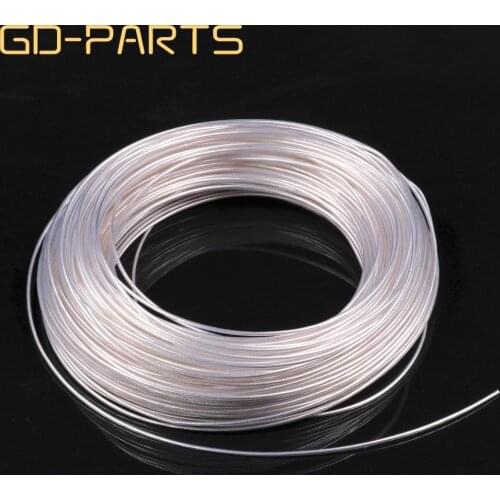 0.5mm2 High Purity OCC PTFE Wire Copper Cable Line For Hifi Audio DIY AMP Amplifier Speaker Headphone 0.18mmx19strands AWG20