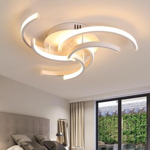 Modern Nordic LED Ceiling Light Livingroom Dining Room Bedroom Luxury Ceiling Lamp Artistic Designer Lighting Fixture