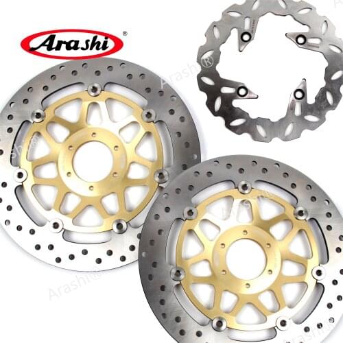 ARASHI Brake Disc For HONDA CB400 VTEC 1999 2000 2001 2002 2003 2004 2005 2006 2007-2015 Front Rear Brake Rotors CB 400 VTEC