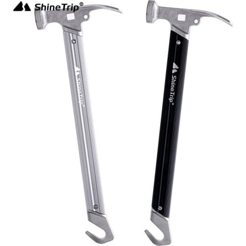 Mountain fun outdoor camping tent canopy to build aluminum handle climbing hammer outdoor campfire aluminum handle hammer