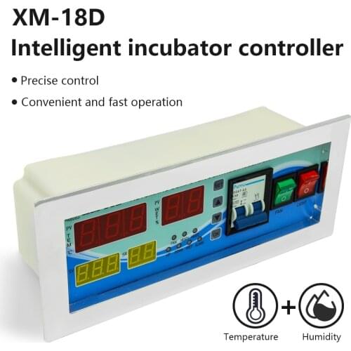 XM-18D Digital Thermostat Humidity Controller Egg Incubator Temperature Humidity Controller