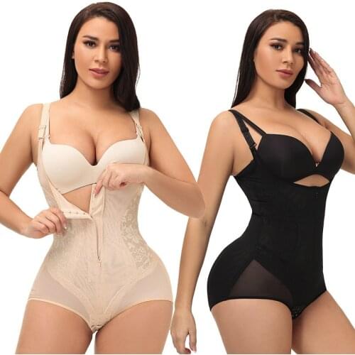 WomenS Underwear Zipper-Breasted One-Piece Belly Body Shaping Abdominal Hip-Lifting Corset Ladies Chest Corset Shapewear New
