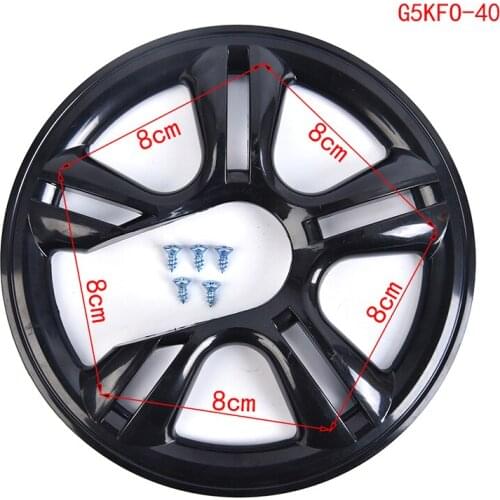 1pc Black Plastic Bicycle Sprocket Crankset Crank Guard Protector Bike Chain Wheel Accessories Plastic Chain Weel Cover