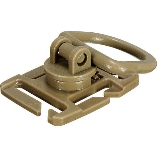 1 Pcs Molle Tactical 360 Rotation D Ring Backpack Buckle Travel kit tool