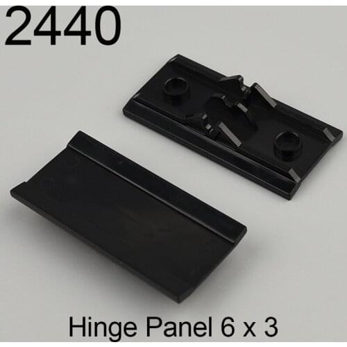 10PCS 2440 Hinge Panel 6x3 Building block accessories parts MOC DIY Education Build Toys Brick