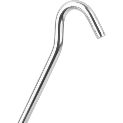 10Pcs Heavy Duty Tent Pegs Alloy Netting Ground Stakes Gazebo Tarpaulin Hook