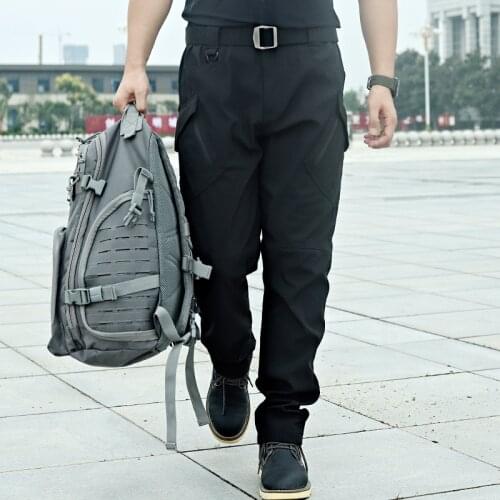 2020 Mens Military Tactical Pants SWAT Trousers Multi-pockets Cargo Pants Training Men Combat Army Pants Work Safety Uniforms