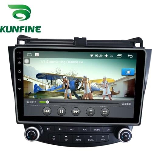 Android 10.0 Octa Core Car DVD GPS Navigation Player Deckless Car Stereo for 2003-2007 Honda Accord Radio wifi headunit