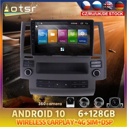 Android 10 For Infiniti FX FX35 FX45 2003 2009 Carplay Car DVD GPS Coche Navigation Auto Radio Stereo Multimedia Player HeadUnit
