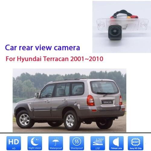 Rear View Camera For Hyundai Terracan 2001~2010 CCD Full HD Night Vision Reverse Camera license plate camera