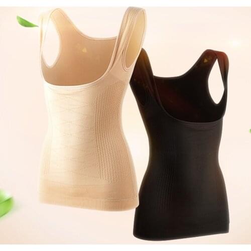 Shapewear Seamless Sheath Bodysuits Womens Belly Slimming Corset Sweat Sauna Tummy Shaper Bust Waist Trainer Cincher Tops