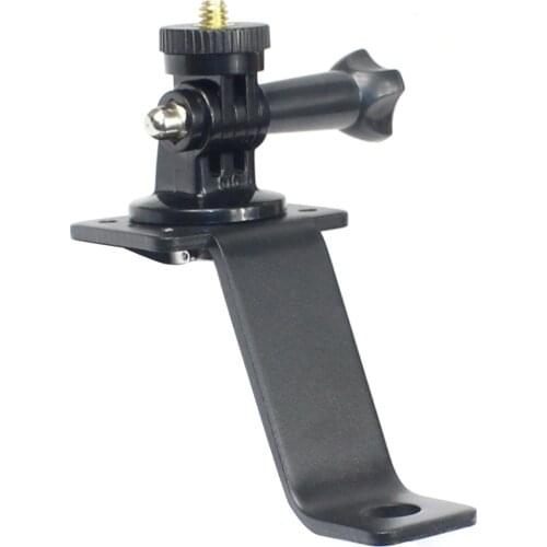 Motorcycle Rearview Mirror Support Aluminum Alloy Tripod Adapter for Gopro Hero 9 8 7 360 Rotate Camera Stand Bracket Mount