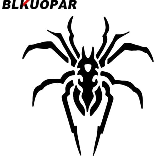 BLKUOPAR for Spider Car Stickers Fashionable Vinyl Decals Scratch-Proof Sunscreen Trunk Surfboard Decor Car Door Protector
